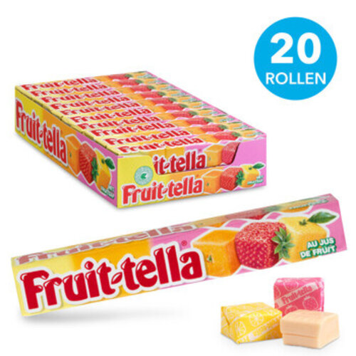 Fruit-Tella - Summerfruits 20 Stuks