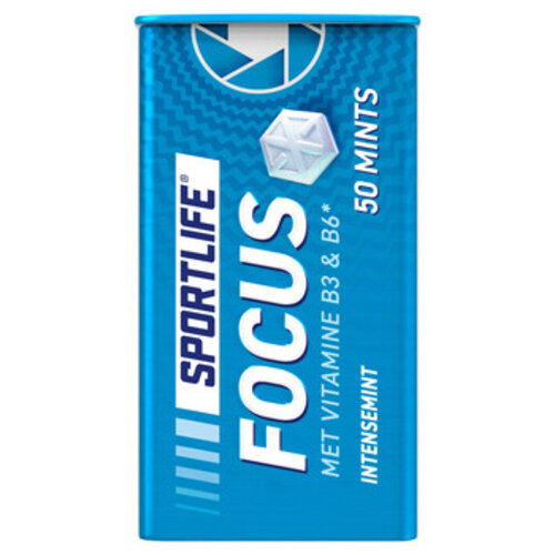 Sportlife - Boost Focus Mints 50 Mints 12 Stuks