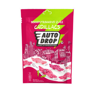 Autdrop - Zure Cadillac 180 Gram 15 Stuks