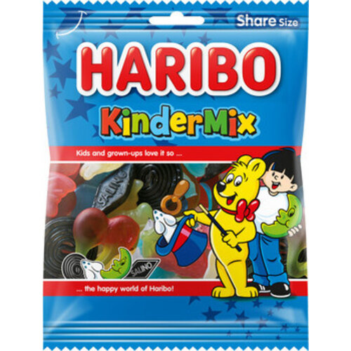 Haribo - Kindermix 250 Gram 12 Stuks