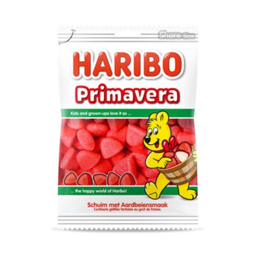 Haribo - Schuimaardbeien 200 Gram 9 Stuks