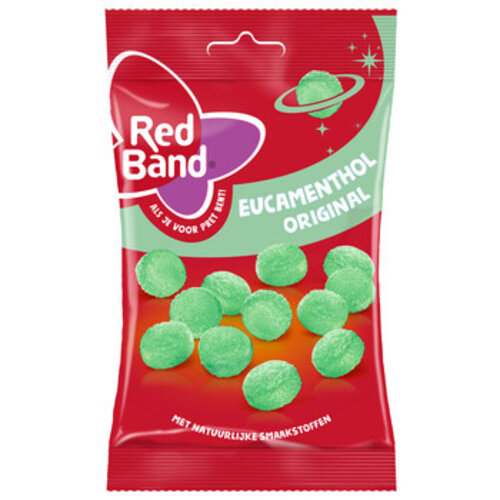 Red Band - Eucamenthol 120 Gram 12 Stuks