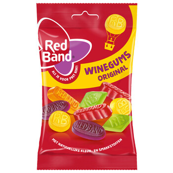 Red Band Red Band - Winegums 120 Gram 12 Stuks