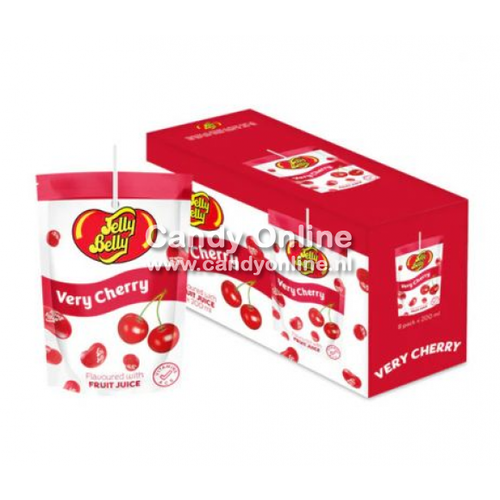 Jelly Belly - Very Cherry Drinkbag 200ml 8-Pack