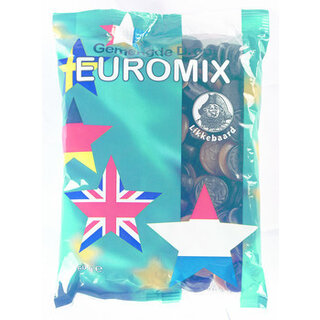Likkebaard - Euromix Gemengde Drop 750 Gram 12 Stuks