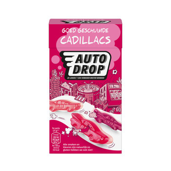 Autodrop Autodrop - Geschuimde Cadillacs 235 Gram 6 Stuks afbeelding