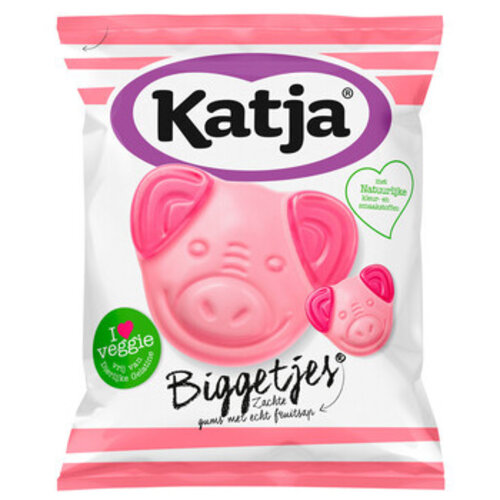 Katja - Biggetjes 70 Gram 24 Stuks