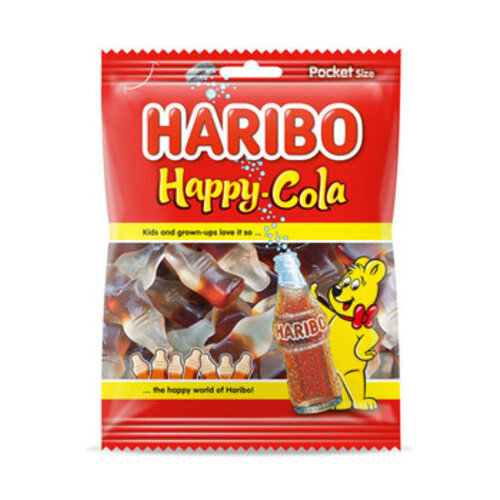 Haribo - Happy Cola 75 Gram 28 Stuks