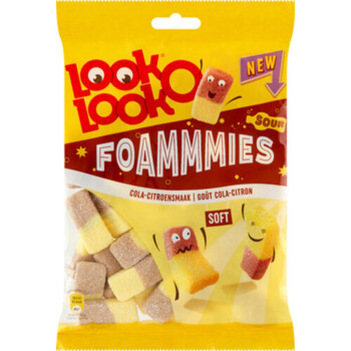 Look O Look - Foammies Cola Lemon 180 Gram 12 Stuks