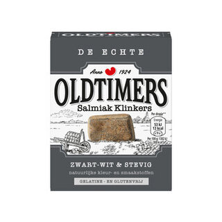 Oldtimers - Salmiak Klinkers 185 Gram 6 Stuks
