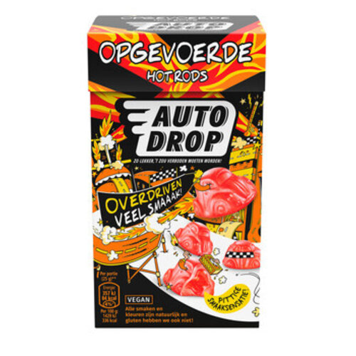 Autodrop - Opgevoerde Hotrods 270 Gram 6 Stuks