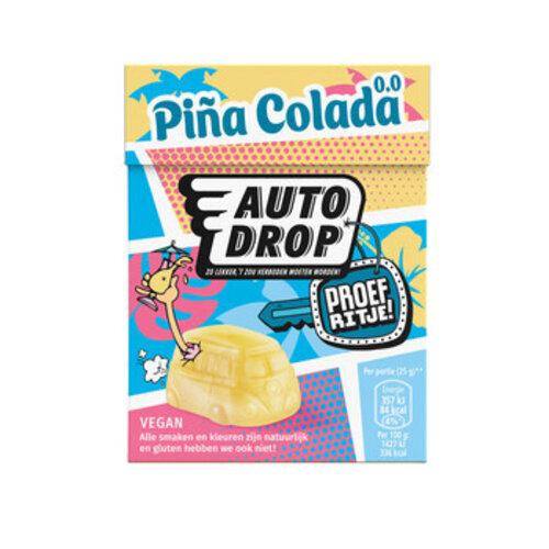 Autodrop - Proefritje Pina Colada 250 Gram 6 Stuks