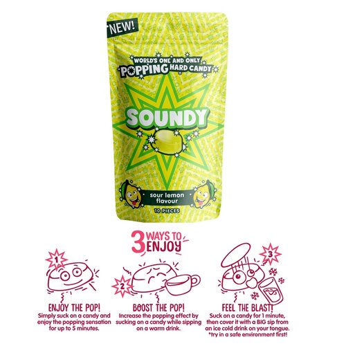 Soundy Sour Lemon 3 Gram (Hype van 2023)