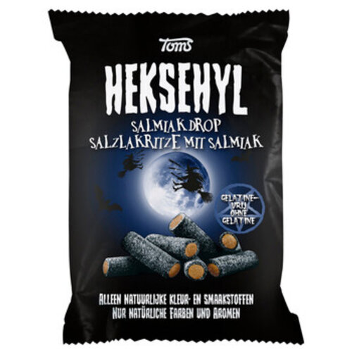 Heksehyl - Salmiak Drop 300 Gram 16 Stuks
