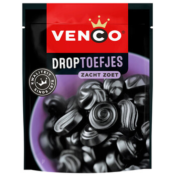 Venco Venco - Droptoefjes 225 Gram 10 Stuks