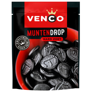 Venco Venco - Muntendrop 225 Gram 10 Stuks