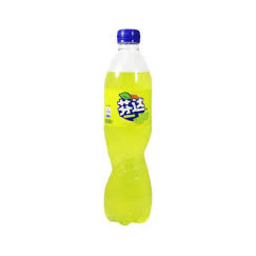Fanta - Lime 500ml (datum op de fles is de productie datum)