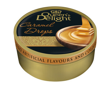 Queen's Delight - Caramel Drops 150 Gram 10 Stuks