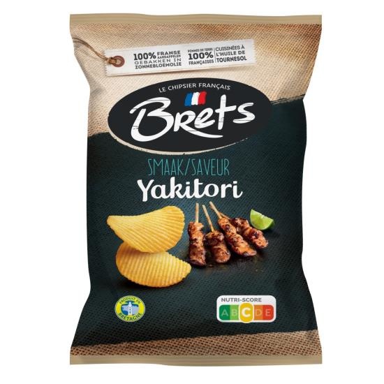 Brets Brets - Yakitori Chips 125 Gram 10 Stuks