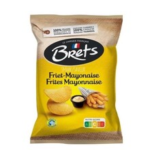 Brets - Frietje Mayonaise Chips 125 Gram 10 Stuks