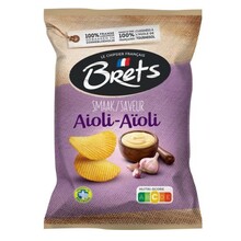 Brets - Aioli Chips 125 Gram 10 Stuks