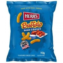 Herr’s - Buffalo Blue Cheese Curls 113 Gram 12 Stuks