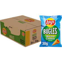 Lays - Bugles Nacho Cheese 30 Gram 24 Stuks