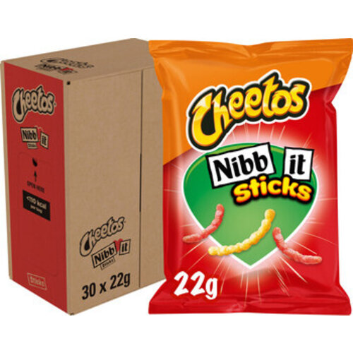 Cheetos - Nibbit Sticks Natural 22 Gram 30 Stuks
