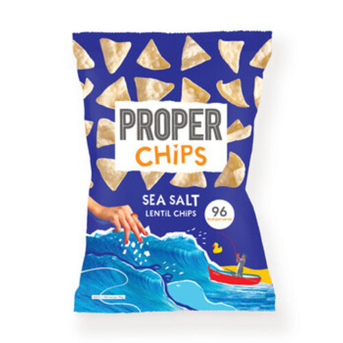 Propercorn - Sea Salt Chips 85 Gram 8 Stuks