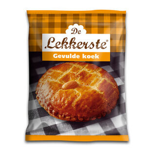 De Lekkerste - Gevulde Koek 90 Gram 30 Stuks