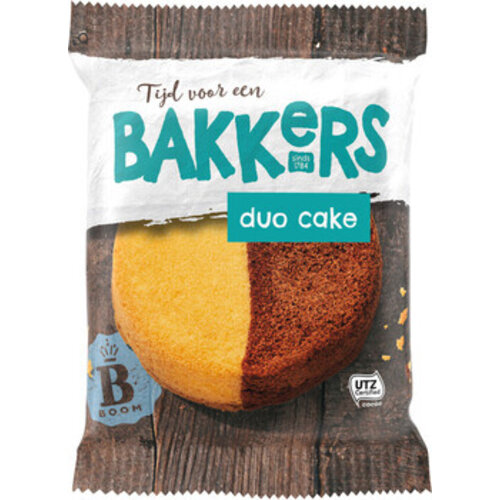 Boom - Bakkers Duo Cake 75 Gram 24 Stuks Boom - Bakkers Duo Cake 75 Gram 24 Stuks