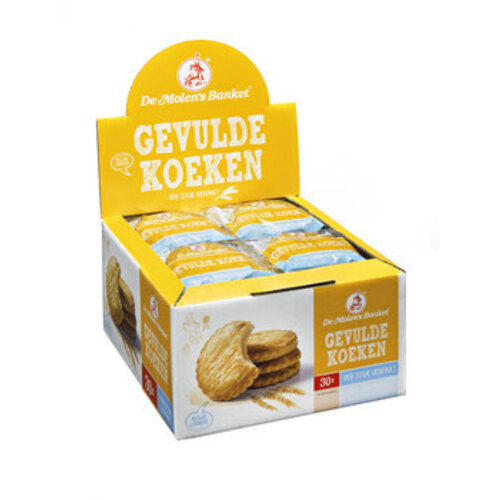 De Molen - Gevulde Koek 30 Stuks