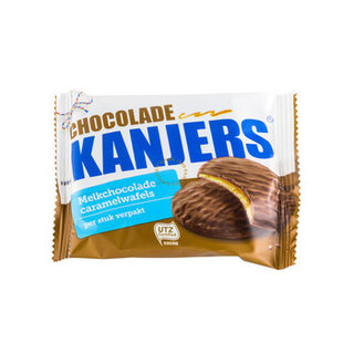 Kanjers - Chocolade 45 Gram 24 Stuks