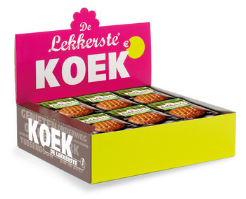 De Lekkerste koeken De Lekkerste - Appelkoek 100 Gram 16 Stuks afbeelding
