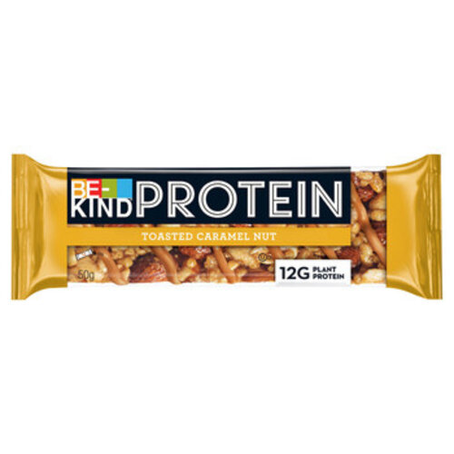 Be-Kind - Protein Caramel Nut 50 Gram 12 Stuks Be-Kind - Protein Caramel Nut 50 Gram 12 Stuks