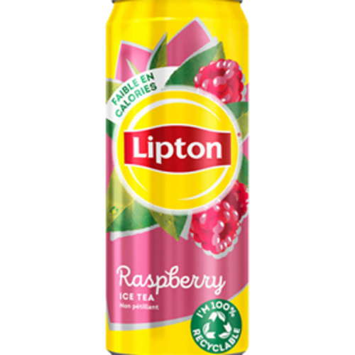 Lipton - Framboos 330ml 24 Blikjes