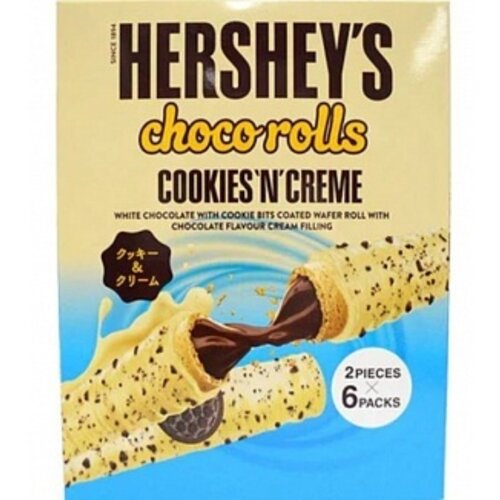 Hershey's - Choco-Rolls Cookies 'n Cream