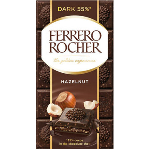 Ferrero Rocher - Dark 90 Gram 8 Stuks Ferrero Rocher - Dark 90 Gram 8 Stuks