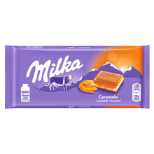 Milka - Caramel 100 Gram 23 Stuks