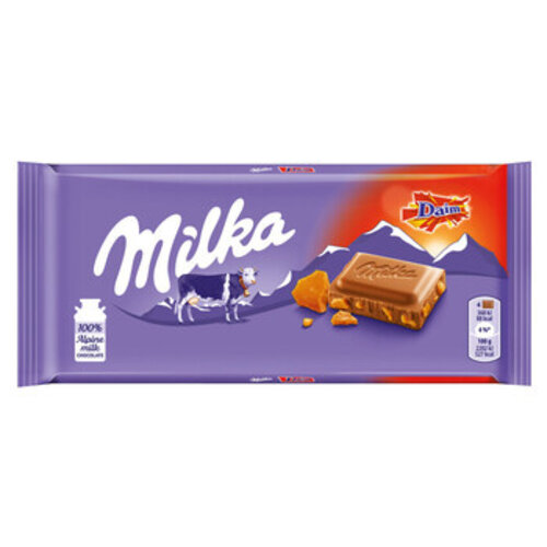Milka - Daim 100 Gram 23 Stuks