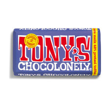 Tony's Chocolonely - Karamel Zeezout 180 Gram 15 Stuks