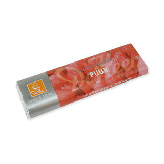 De Heer - Reep Puur75 Gram 24 Stuks