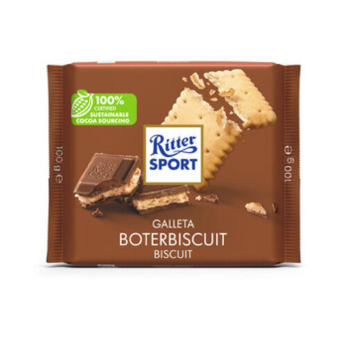 Rittersport - Boterbiscuit 100 Gram 11 Stuks