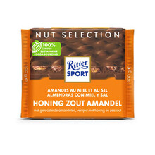 Rittersport - Honing Zout Amandel 100 Gram 11 Stuks