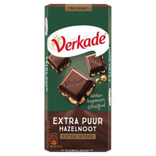 Verkade - Extra Puur Hazelnoot 111 Gram 10 Stuks