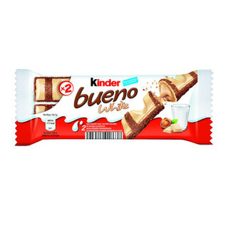 Kinder - Bueno White 43 Gram 30 Stuks