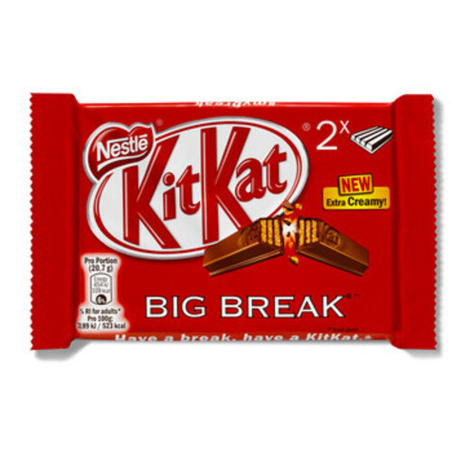 Nestle - Big Break 4 Finger 2x41,5 Gram 24 Stuks