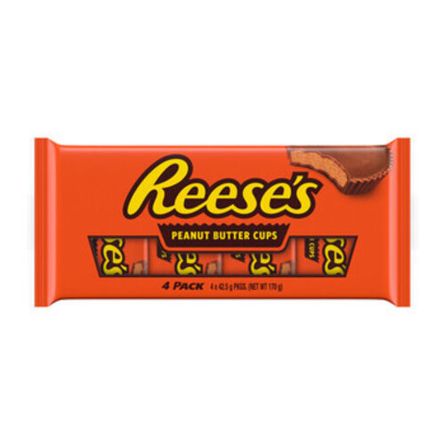 Reese's - Peanut Butter Cup 4-Pack 24 Stuks
