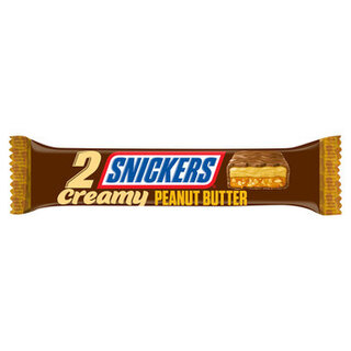 Snickers - 2 Creamy Peanut Butter 37 Gram 24 Stuks