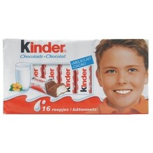 Kinder - Chocolade 16 Reepjes 10 Stuks